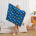 Dinosaur throw weighted blanket - Clinically Informed Comfort for Better Sleep