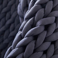 Lux thick knitted Weighted Blanket – Clinically Informed Comfort for Better Sleep 9kg